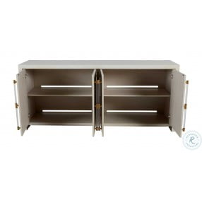 Winford Cerused White Cabinet