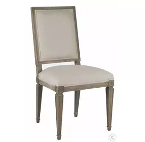 Danielle Burnished Oak Square Oak Back Dining Chair Set Of 2