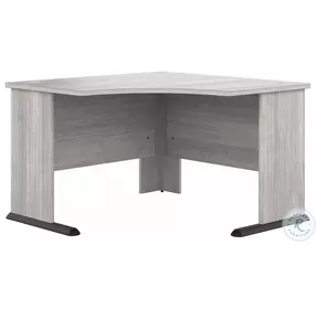 Studio A Platinum Gray 48" Corner Computer Home Office Set