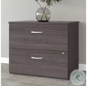 Studio A Storm Gray 2 Drawer Lateral File Cabinet