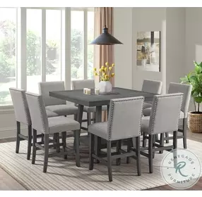 Hester Grey Counter Height Stool Set Of 2