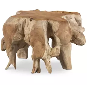 Hunter Natural Teak Root Accent Table