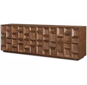 Grand Tour Furniture Brown 4 Door Glendale Credenza
