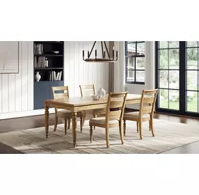 Clover Ridge Carmel Ladder Back Side Chair Set of 2