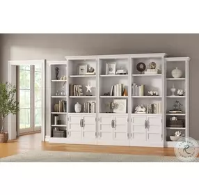Oceancrest Effortless White 24" Bookcase