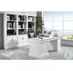 Oceancrest Effortless White Functional File Cabinet