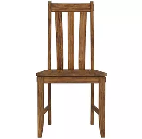 Silverdale Russet Slatback Side Chair Set of 2