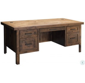 Sausalito Whiskey Home Office Set with Executive Desk