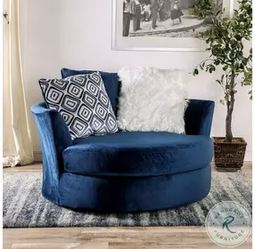 Waldport Navy Swivel Chair