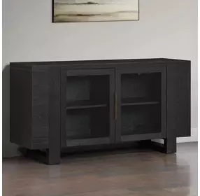Reid Black 2 Door Server with USB Charging