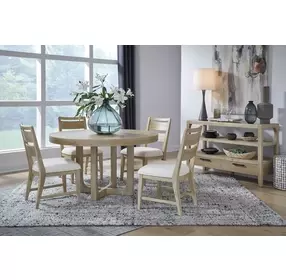 Greenvale Butternut 54" Round Dining Table