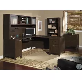 Somerset Mocha Cherry Bookcase