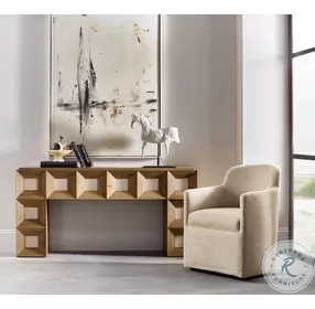 Commerce And Market Medium Natural Oak Haven Console Table