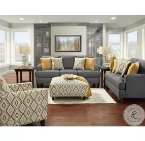 Maxwell Gray Doozie Dean Accent Chair