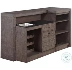 Spring Haven Distressed Dark Bar Set
