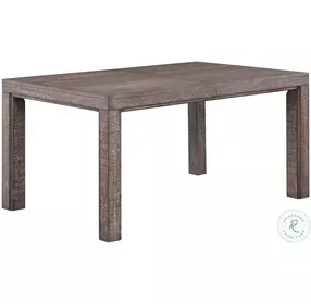 Spring Haven Distressed Dark Gray Leg Extendable Dining Room Set