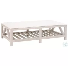 Spruce White Wash Pine And Quartz Occasional Table Set