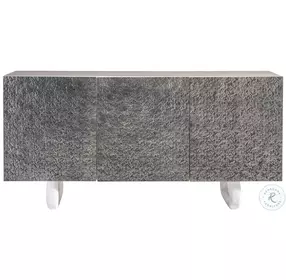 Sereno Lutra Buffet With Textured Metal Overlay Fronts