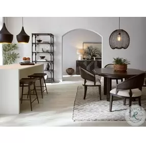 Retreat Black Counter Height Stool