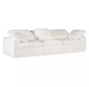 Barefoot White 125" Sofa