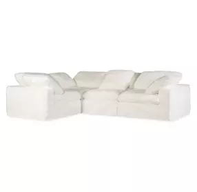 Barefoot White 4 Piece Sectional