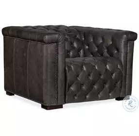 Savion Bellagio Gravel Leather Power Recliner