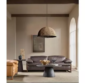 Jericho Dark Brown 89" Power Reclining Sofa with USB Charging