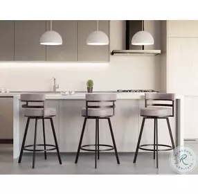 Gene Gray Swivel Bar Stool