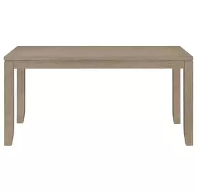 Yorktown Sand 60" Rectangular Dining Table with 6 Side Chairs