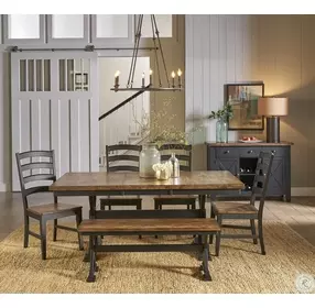 Stormy Ridge Chickory Black Bench