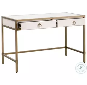 Strand Pearl Shagreen Desk