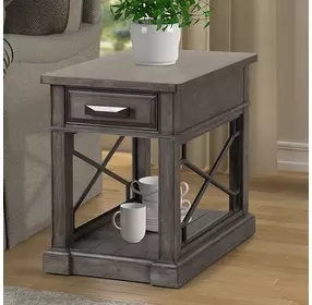Sundance Smokey Gray Chairside End Table