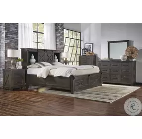 Sun Valley Charcoal Dresser with Mirror