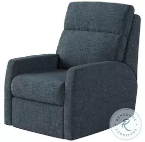 Mimi Brady Navy Power Headrest Rocker Recliner with SoCozi Massage