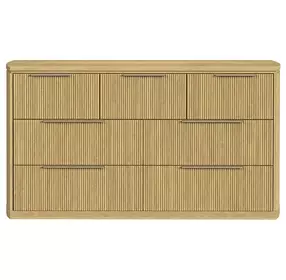 Sutton Natural 7 Drawer Dresser
