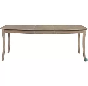 Cosmopolitan Taupe Gray Salerno Butterfly Extendable Dining Room Set