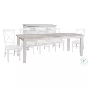 Hampton White X Back Chair Set Of 2