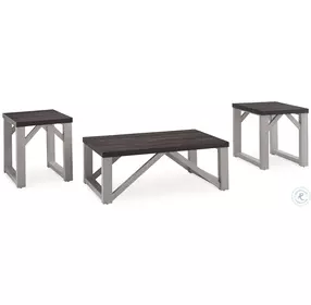 Dorrinson Antique White Occasional Table Set of 3