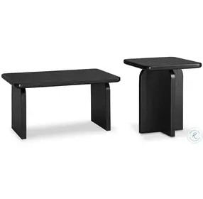 Mitchalli Black Occasional Table Set