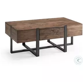 Prescott Rustic Honey Occasional Table Set