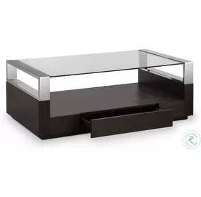 Revere Graphite Rectangular Cocktail Table