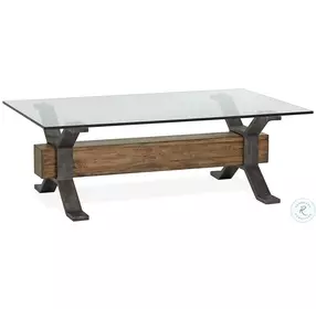 Sawyer Toasted Nutmeg Rectangular Occasional Table Set