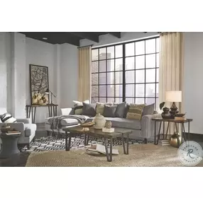 Bridgeport Sawmill And Galvanized Steel Rectangular Cocktail Table