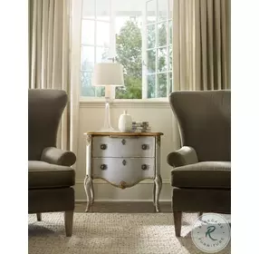 Fusion Gray Two Drawer Chest