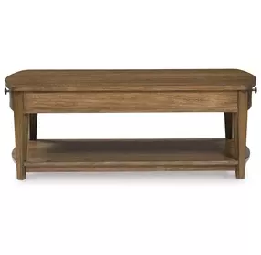 Burkbyer Brown Rectangular Occasional Table Set