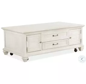 Newport Alabaster Lift Top Occasional Table Set