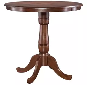 Dining Essentials Espresso 36" Counter Height Dining Table