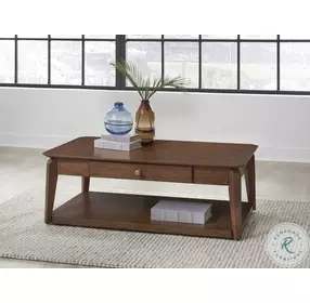Trenmour Medium Brown Cocktail Table