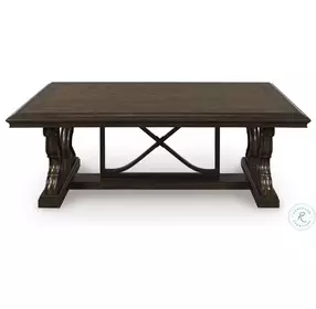 Maylee Dark Brown Coffee Table