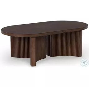 Korestone Dark Brown Occasional Table Set